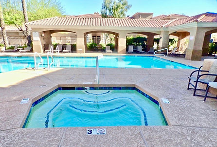 Zen Den Scottsdale pool and hot tub